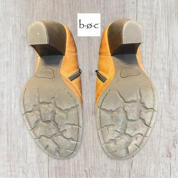 Born of Concept Heeled Leather Booties - Picture 7 of 8